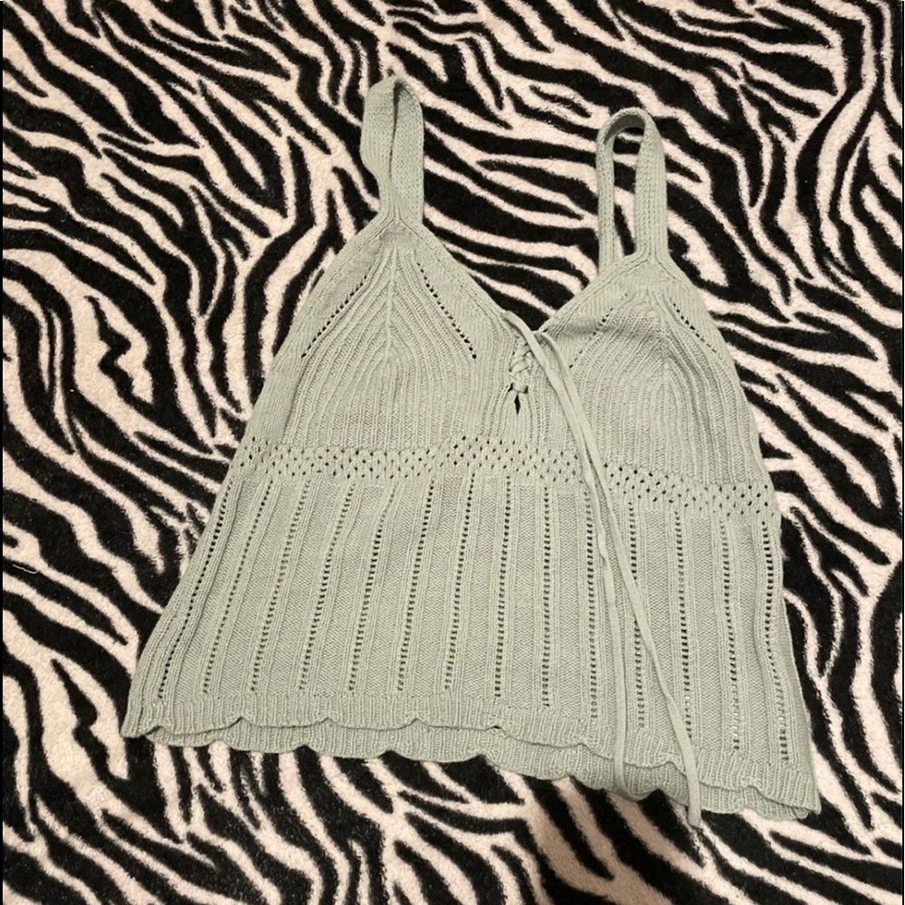 Y2K crochet top